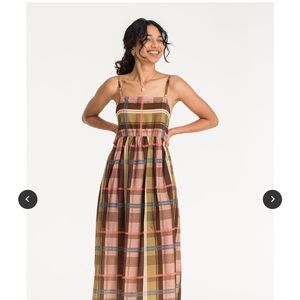 Olive Clothing plaid dress